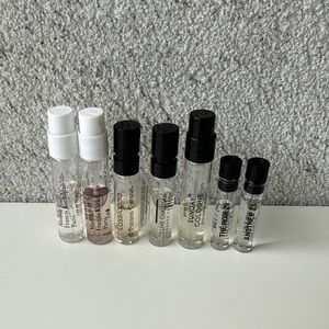 Clive Christian Perfume Samples Le Labo Byredo Francis Kurkdjian Tiziona Terenzi